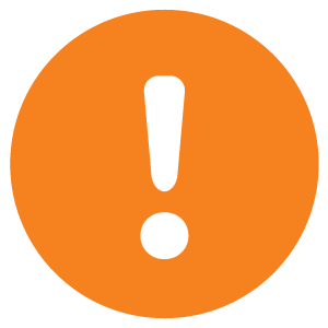 orange alert icon